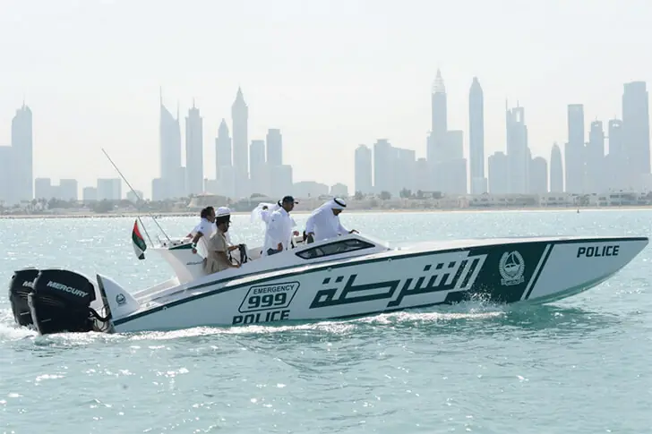 Dubais Wasserflitzer