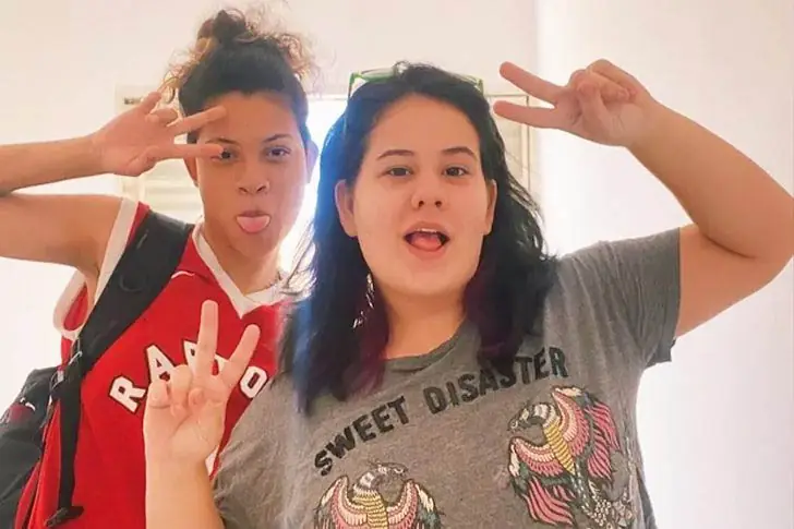 Ana Karolina Lannes (22) e Lorena Angélica (?) – 1 ano e meio de casamento, sem filhos
