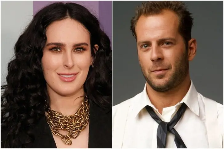Rumer Willis & Bruce Willis