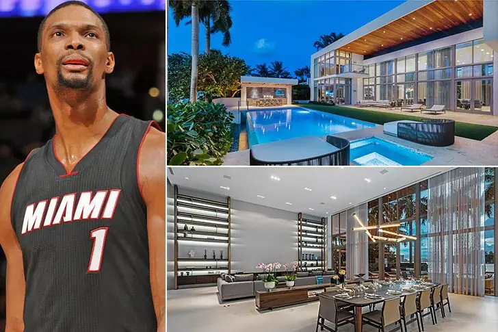 Chris Bosh – Miami Beach, $15.95 Million