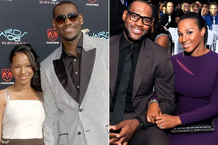 LeBron James and Savannah James |  18 Years