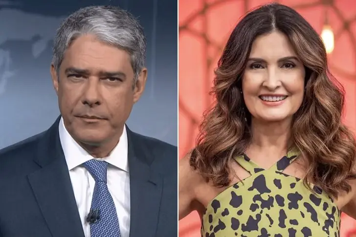 William Bonner – 61 anos (2025) e Fátima Bernardes – 62 anos (2025) – Relação não dava mais