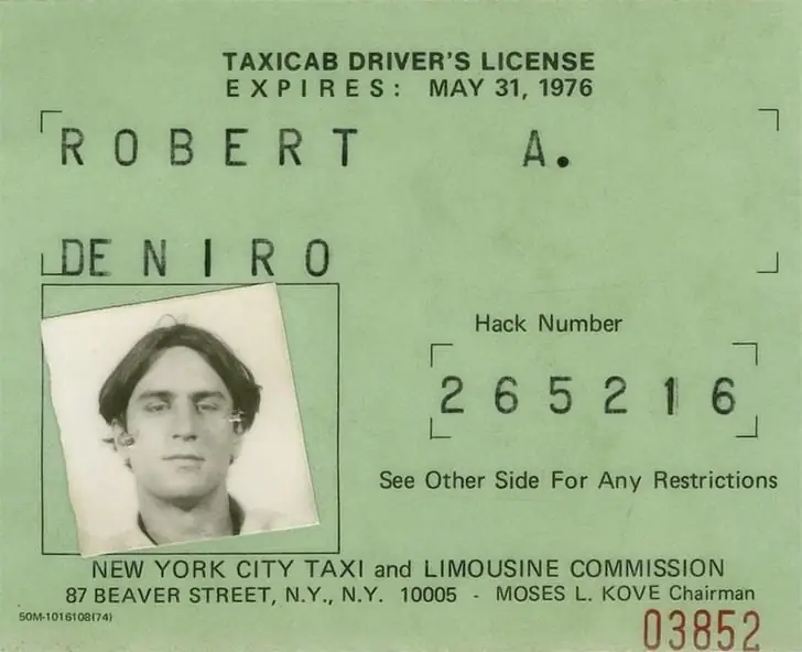 Proof Robert De Niro Was A Real-Life Taxi Driver In 1976