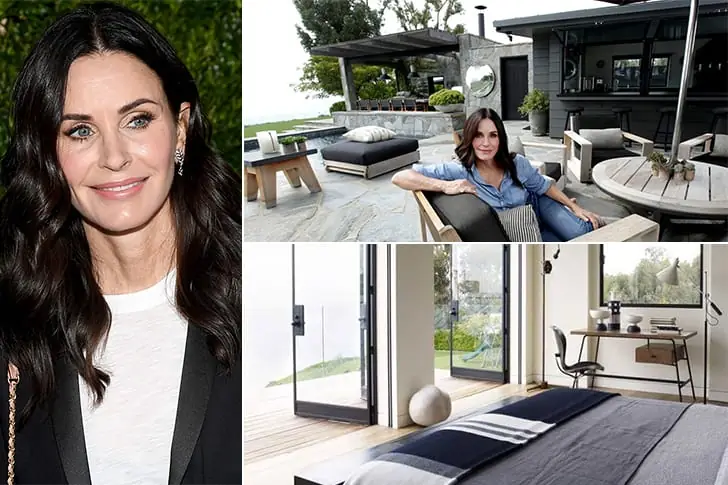 Courtney Cox – $33 Million, Malibu