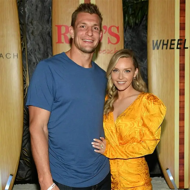 Rob Gronkowski and Camille Kostek