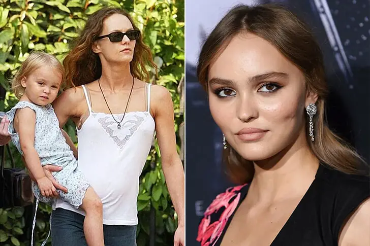 Lily-Rose Depp et Vanessa Paradis