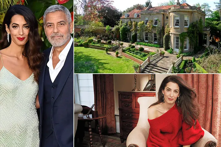 GEORGES ET AMAL CLOONEY – VALEUR INCONNUE – SONNING