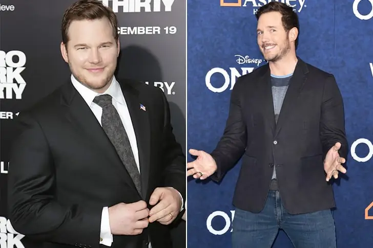 Chris Pratt – Lost 60 Pounds Through Consistent Workouts And Healthy Diet
