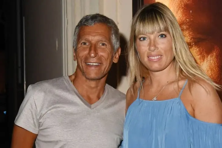 Nagui et Mélanie Page