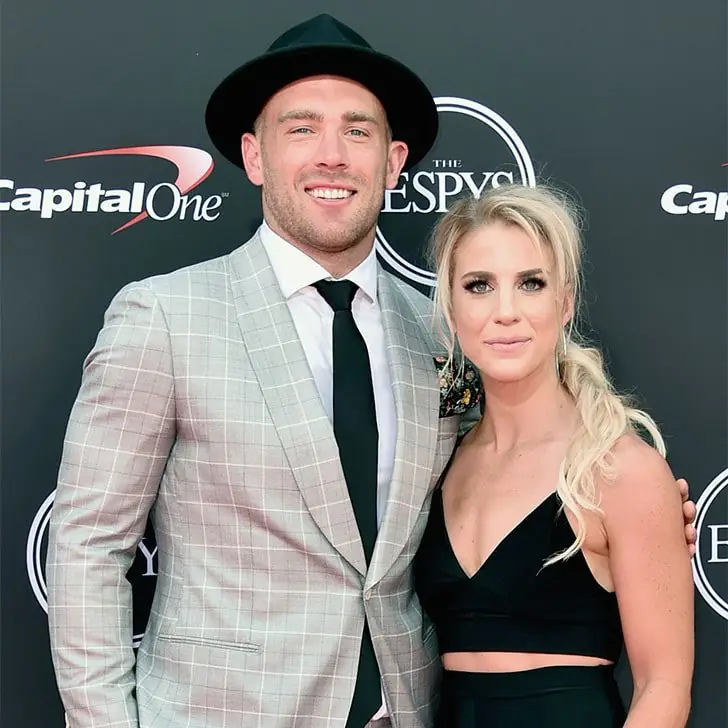 Zach Ertz and Julie Ertz