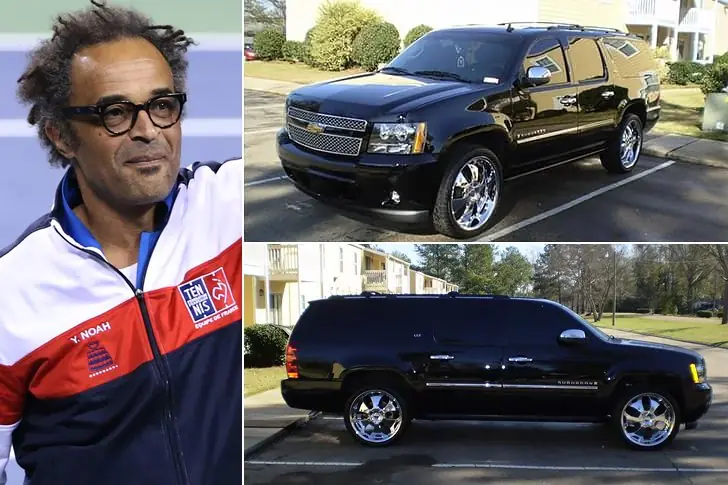 YANNICK NOAH – 4 X 4 CHÉVY SUBURBAN