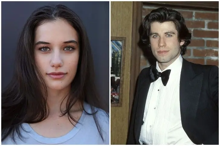 Ella Beau Travolta & John Travolta