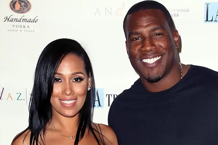 Los Angeles Chargers’ Antonio Gates & Model Sasha Dindayal