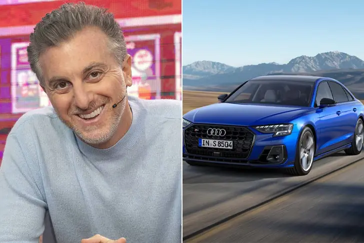 Luciano Huck – Audi A8 – Valor Médio R$600 mil