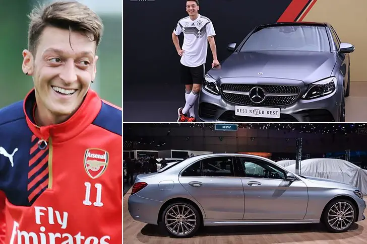MEZUT OZIL – MERCEDES-BENZ CLASSE E ESTIMÉE À 60 000 EUROS