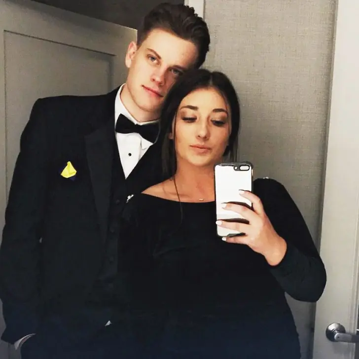 Joe Burrow and Olivia Holzmacher
