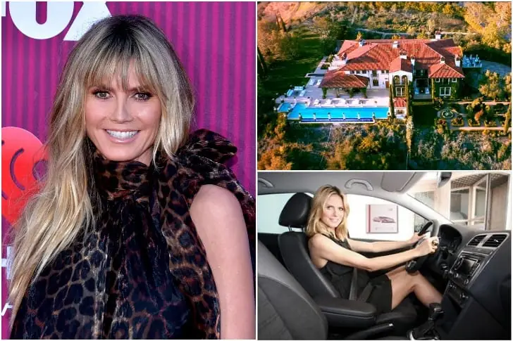MODEL UND GESCHÄFTSFRAU HEIDI KLUM:  90 MILLIONEN EURO
