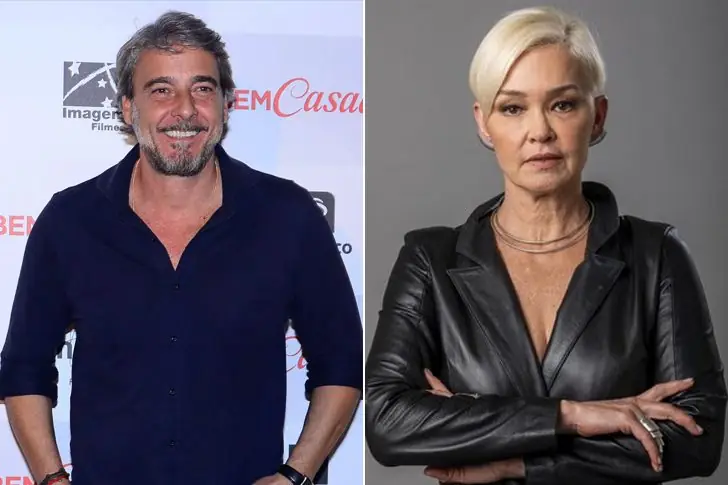 Alexandre Borges – 59 anos (2025) e Julia Lemmertz – 61 anos (2025) – Viraram só amigos