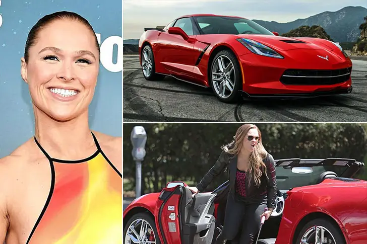 Ronda Rousey – C7 Corvette, Est. $60K