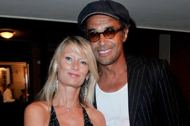 Yannick Noah et Isabelle Camus