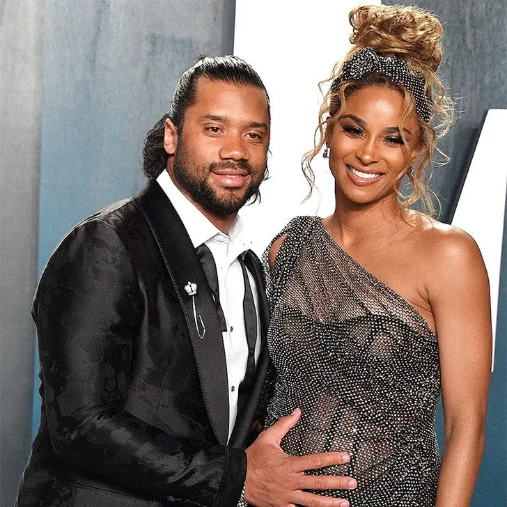 Russell Wilson and Ciara