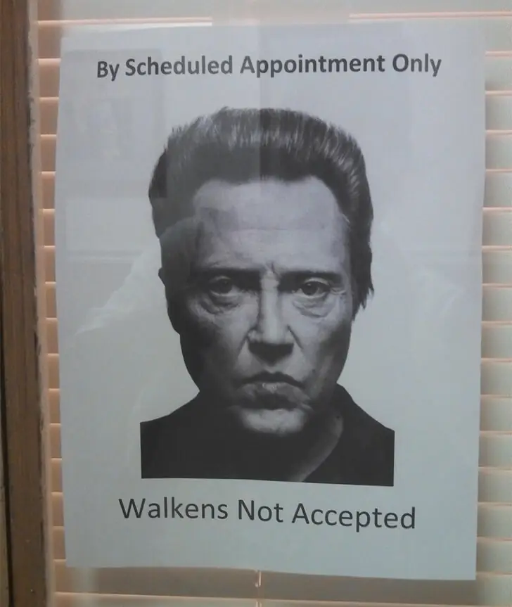 Wenn Christopher Walken die Regeln macht