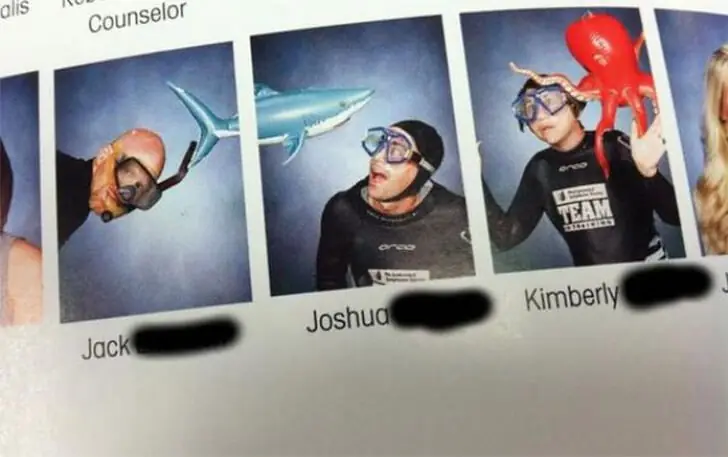 Tauchgang ins Jahrbuch