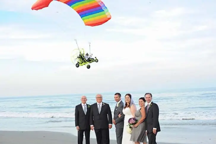 Strandhochzeit mit Extras