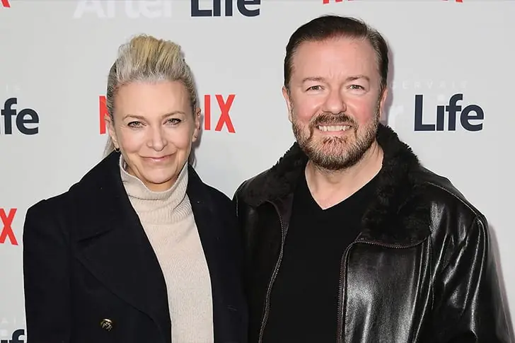 Ricky Gervais and Jane Fallon – Together For 39 Years