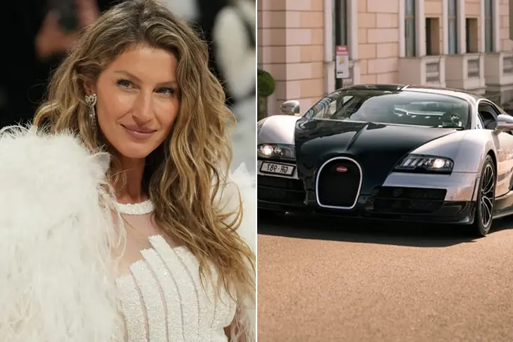 Gisele Bündchen – Bugatti Veyron – Valor Médio R$10,6 milhões