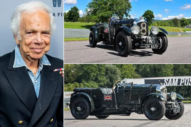 RALPH LAUREN – VINTAGE BENTLEY BLOWER, ESTIMÉE À ENVIRON 5 MILLIONS DE DOLLARS