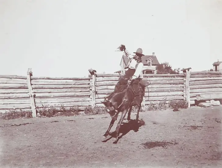 Rodeo Fan – 1880s