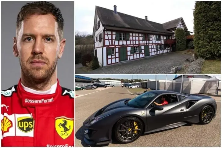 FORMEL 1 RENNFAHRER SEBASTIAN VETTEL: 140 MILLIONEN EURO