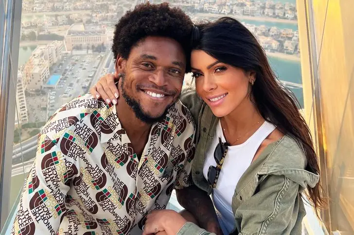 Luiz Adriano (35) e Luma Simões – 2 anos de relacionamento