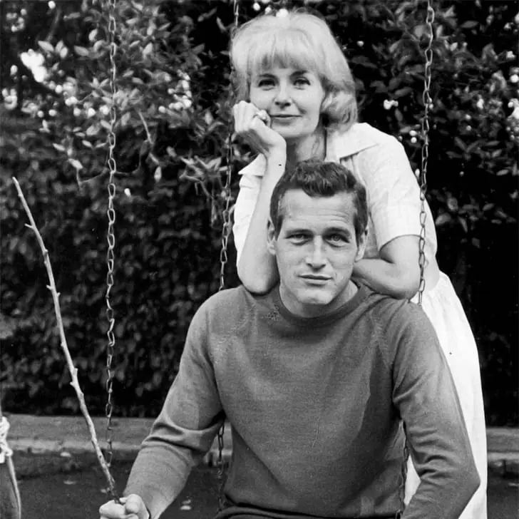 Hollywood’s Golden Couple Paul Newman & Joanne Woodward In 1963