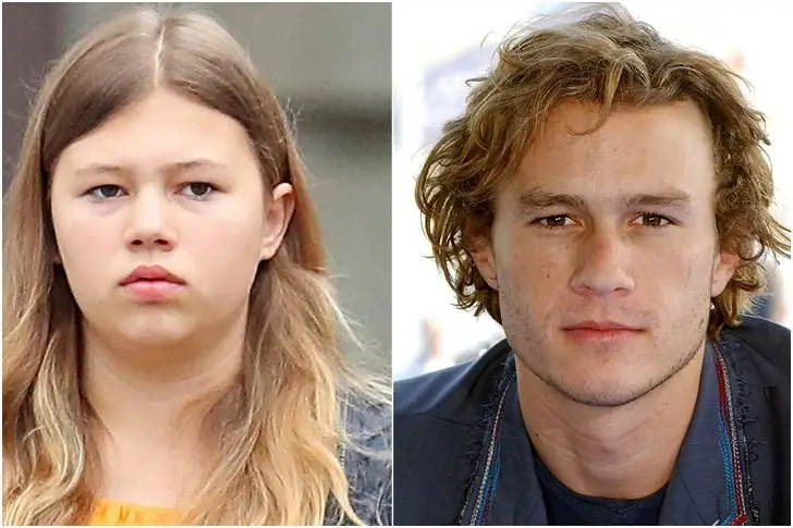 Matilda Ledger & Heath Ledger