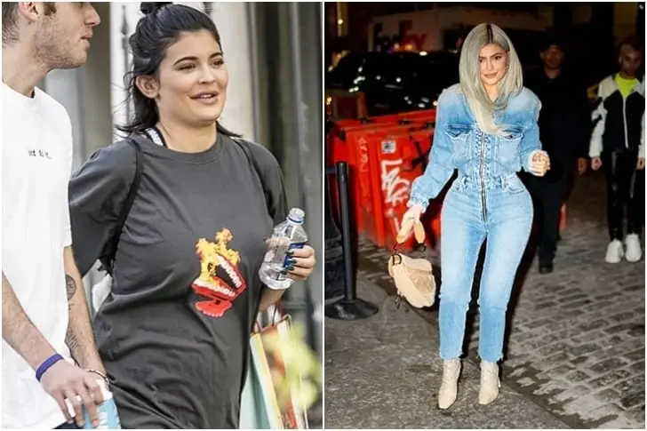 Kylie Jenner (24 anos) – 18 Kg