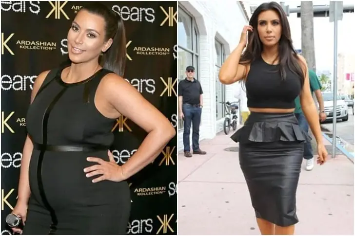 Kim Kardashian (41 anos) – 31 Kg