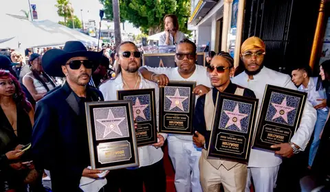 Bone Thugs-n-Harmony Receive a Star on the Hollywood Walk of Fame