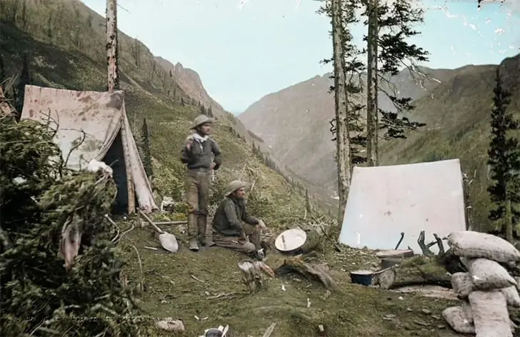 Colorado Miner’s Camp – 1875