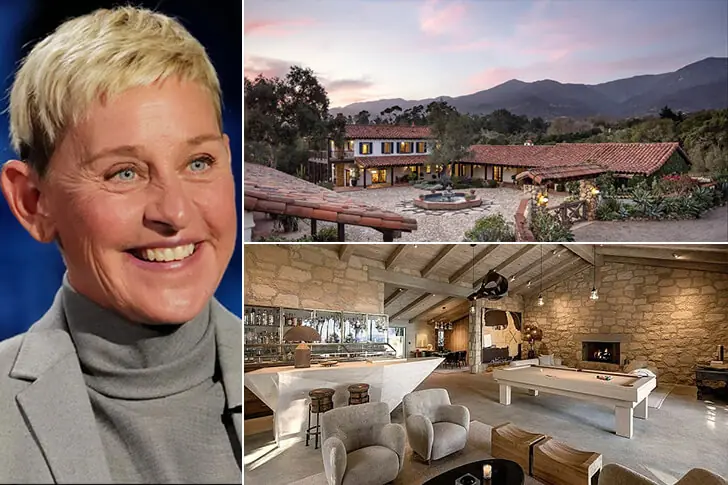 Ellen DeGeneres – $34 Miljoen, Montecito
