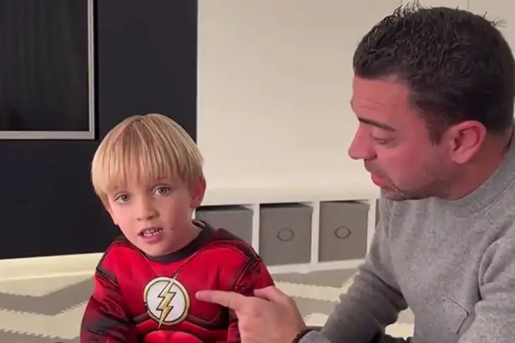 Dan Hernández Cunillera, hijo de Xavi Hernández