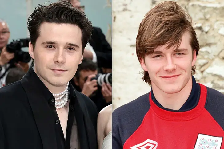 Brooklyn Beckham és David Beckham