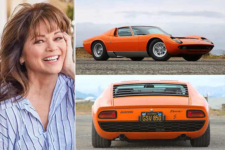 Valerie Bertinelli – Lamborghini Miura S, Price Undisclosed