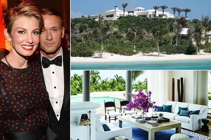 Tim McGraw & Faith Hill – $20 Million, Bahamas