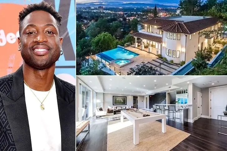 Dwyane Wade – 6 millones de dólares en California