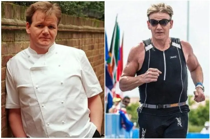Gordon Ramsay (55 anos) – 23 Kg