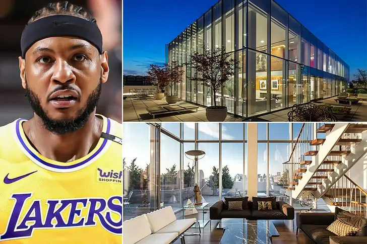 Carmelo Anthony – New York, $12.85 Million