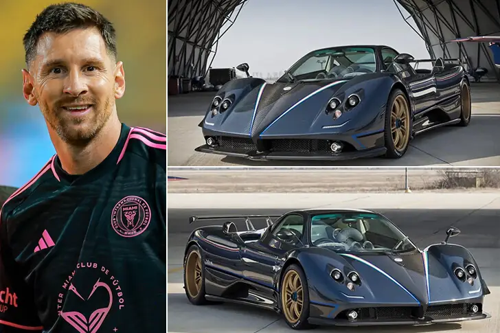 Lionel Messi: Pagani Zonda Tricolore, 1.400.000 Euro
