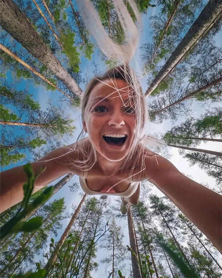 Not Your Average Forest Selfie